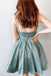 New Style Homecoming Dresses, Shiny Strapless Short Prom Dresses UQH0037