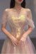 Fantasy Bling Sequined Prom Dress Off the Shoulder Long Formal Dress UQP0352