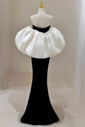 Burgundy Sweetheart Mermaid Velvet Prom Dress with Removable Sleeves UQP0316