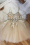 A Line Sleeveless Tulle Short Homecoming Dress with Lace Appliques, Cocktail Dress UQH0159