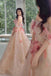A Line Off the Shoulder Prom Dress with Flowers, Charming Tulle Party Gown UQP0227