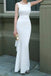 Elegant Sleeveless Mermaid Prom Gown with Ruffles, Cheap Backless Long Evening Gown UQP0250