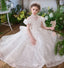 Shiny Long Flower Girl Dress for Wedding Holiday Birthday Party Toddler Dresses UQF0014