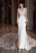 New Arrival Lace Applique Beach Wedding Dress, Gorgeous Mermaid Bridal Dresses UQW0144