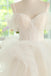 New Arrival Spaghetti Straps Tulle Wedding Dress, Ivory Long Bridal Gown UQW0135