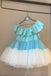 New Arrival Off the Shoulder Tulle Homecoming Gown, Short Hoco Dresses UQH0246