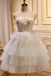 A Line Sweetheart Tulle Homecoming Gown with Beading, Short Sweet 16 Dress with Flower UQH0203