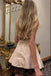 Strapless Mini Dress with Sash, New Graduation Dress with Waistband UQH0273
