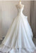 Puffy Strapless Tulle Wedding Dress, Simple Drop Waist Bridal Gown UQW0128