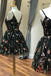 Black Spaghetti Strap Lace Homecoming Dress Tulle Homecoming Dress with Lace UQ1879