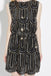 New Sleeveless Sequin Homecoming Dress, Simple Mini Sheath Graduation Dress UQD005