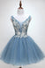 Gorgeous New Style Lace Applique Formal Dress Beaded Homecoming Dresses N1953