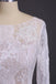 Column Lace Bridal Dress, Long Sleeves Backless Boho Beach Wedding Dresses UQ2017
