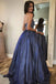 Newest Halter Long Prom Dresses Cute Sequins Party Gowns UQP0028