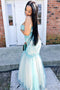 Unique Sweetheart Mermaid Plus Size Prom Dress with Appliques, Floor Length Dress UQ2228