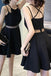 Sleeveless Black Homecoming Dress, A Line Little Sweet 16 Dress, Cute Prom Dress UQ2009