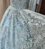 Spaghetti Strap Prom Dresses Beaded Lace Prom Dress, Charming Long Prom Gown UQ1737