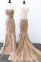 Mermaid Prom Dresses Criss Cross Back Evening Dresses, Long Formal Dress UQ2474