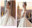 Gorgeous Off the Shoulder Lace Long Train Wedding Dresses, Princess Bridal Dresses UQ2581