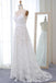 Straps Long Lace Wedding Dresses, Charming Lace Beach Wedding Dresses UQ2274