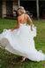 Charming Sweetheart Tulle Wedding Dresses, Puffy Backless Beach Wedding Gown UQ1771