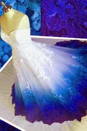 Ombre Prom Dresses Uniquedresss