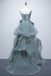 New Arrival Spaghetti Straps Tulle Long Formal Prom Dress, Charming Evening Party Dress UQP0058