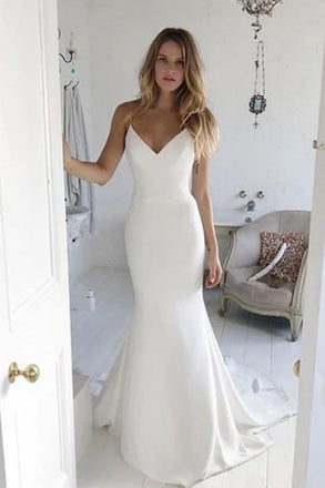 Stunning Lace Applique Sweetheart Strapless Mermaid Wedding