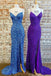 New Style Sparkly Sequin Mermaid Long Prom Dress, V Neck Long Formal Gown UQP0134