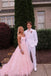Pink Tulle Spaghetti Straps Sweet 16 Prom Dress, Floor Length Tulle Formal Dress N2089